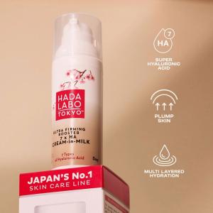 HADA LABO TOKYO PREMIUM ULTRA FIRMING BOOSTER 7XHA CREAM-IN-MILK