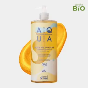 Huile de Douche Dermo-Apaisante – Aqua Soins (Eau Thermale des Pyrénées) – MKL Green Nature
