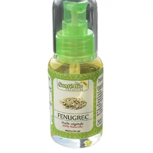 Huile de Fenugrec Santé Bio Premium – 100% Naturelle – 50 ml