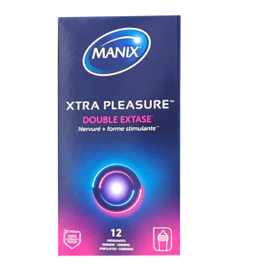 Manix Xtra Pleasure – 12 Préservatifs