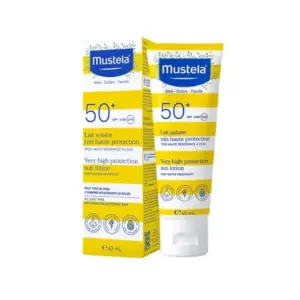 Mustela Lait Solaire Très Haute Protection SPF50+ – 40 ml