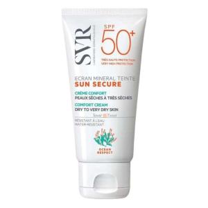 SVR SUN SECURE ECRAN MINERAL TEINTE SPF 50+ PEAUX SECHES A TRES SECHES