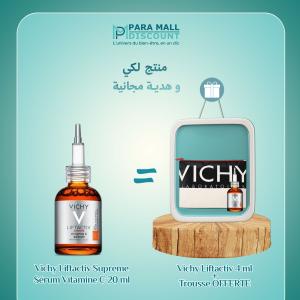 Vichy Liftactiv Supreme Sérum Vitamine C 20 ml + Mini Sérum 4 ml + Trousse OFFERTE