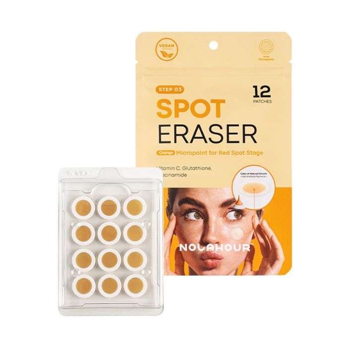 Nolahour Spot Eraser – Micropoint Patches (12 patches)