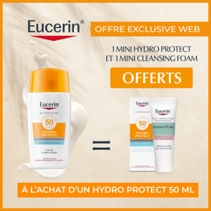 Eucerin Hydro Protect SPF 50+ 50 ml + 2 Minis Offerts