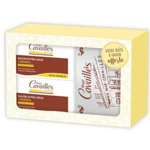 ROGE CAVAILLES SAVON EXTRA DOUX L'ORIGINAL 250G*2 + BOITE OFFERTE
