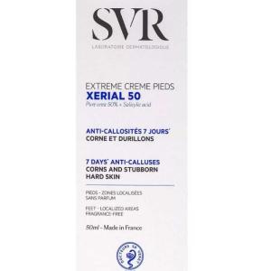 SVR XERIAL 50 EXTREME CREME PIEDS 50 ML
