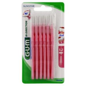 GUM MANCHE PAR 6 UNITES AVEC BROSETTE FINE 1.2 MM REF 2614