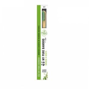DENTI SMILE BROSSE A DENT BAMBOU MEDIUM VERT