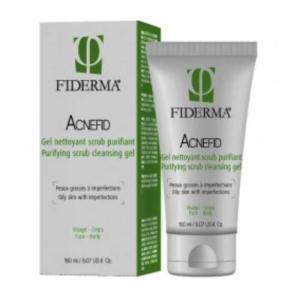 FIDERMA ACNEFID GEL NETTOYANT SCRUB PURIFIANT 150 ML
