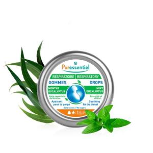 PURESSENTIEL GOMMES RESPIRATOIRE MENTHE EUCALYPTUS