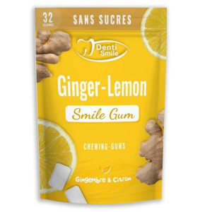 DENTI SMILE SMILE GUM GINGEMBRE CITRON SANS SUCRES *32