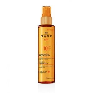 NUXE SUN HUILE BRONZANTE FAIBLE PROTECTION SPF10 150 ML