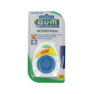 GUM FIL ACCESS FLOSS IMPLANT BRIDGE ET COURONNE REF 3200
