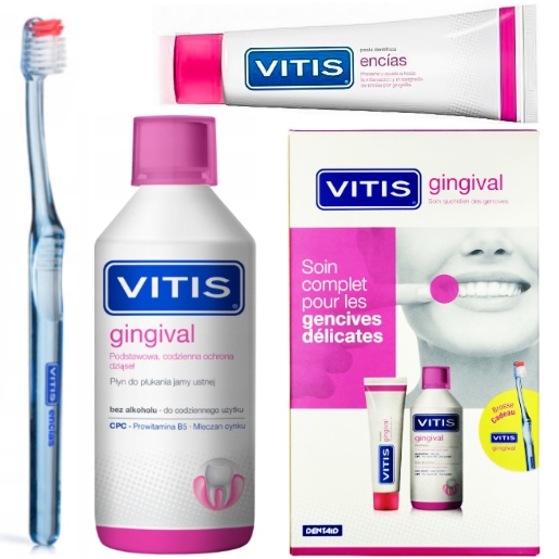 Vitis Gingival Pack – Soin Complet Gencives Délicates