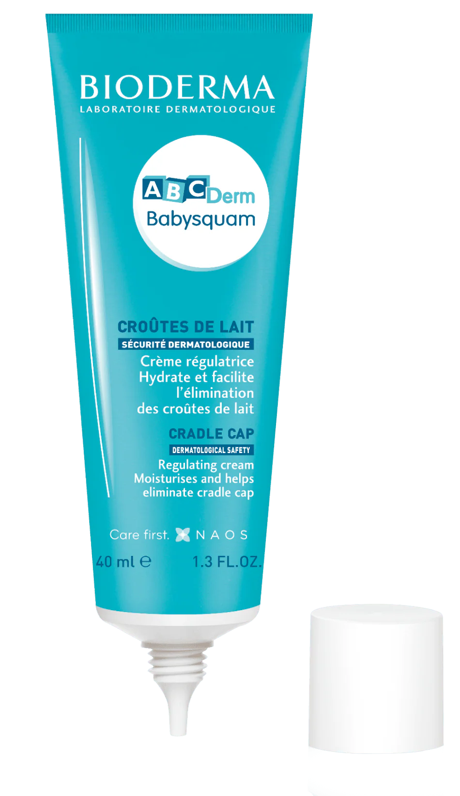 Bioderma ABCDerm Babysquam – Crème Croûtes de Lait 40 ml