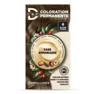 D-CAP Coloration Permanente Sans Ammoniaque 6 Blond Foncé – Dermalliance