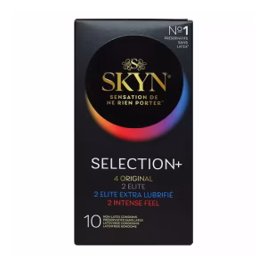 Skyn Selection+ – Pack Mix 10 Préservatifs Sans Latex
