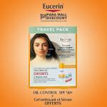 Eucerin Travel Pack – Oil Control Toucher Sec SPF 50+ + Produits Offerts