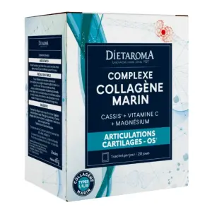 Dietaroma Complexe Collagène Marin – Articulations, Cartilages & Os – 20 jours