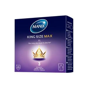 Manix King Size Max XL – 3 Préservatifs