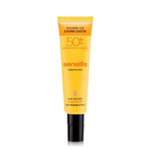SENSILIS Sun Secret Fluid Color - Ecran solaire fluide teinté anti-âge SPF50+